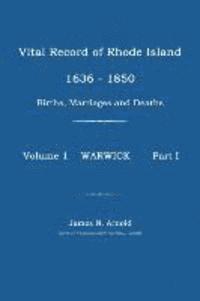 bokomslag Vital Record of Rhode Island 1630-1850