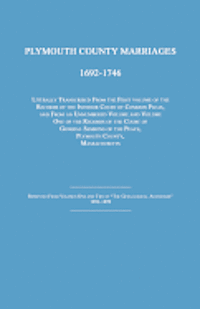 Plymouth County Marriages 1692-1746 1