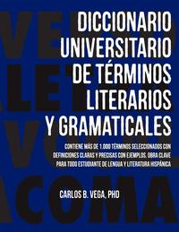 bokomslag Diccionario Universitario de Terminos Literarios Y Gramaticales