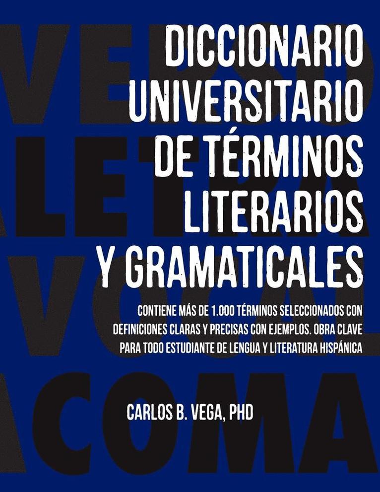 Diccionario Universitario de Terminos Literarios Y Gramaticales 1