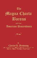 The Magna Charta Barons and Their American Descendants 1