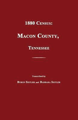 bokomslag 1880 Census