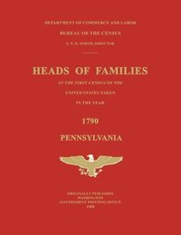 bokomslag Heads of Families at the First Census of the United States Taken in the Year 1790