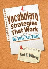 bokomslag Vocabulary Strategies That Work