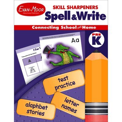Evan-Moor Educational Publishers - Skill Sharpeners Spell & Write Grade Pre-K, Häftad