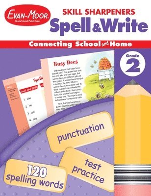 bokomslag Skill Sharpeners: Spell & Write, Grade 2 Workbook