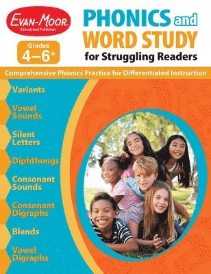 Evan-Moor Educational Publishers - Phonics & Word Study Struggling Readers, Häftad