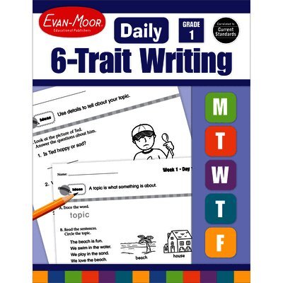 Evan-Moor Educational Publishers - Daily 6-Trait Writing Grade 1 Te, Häftad