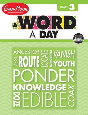 Evan-Moor Educational Publishers - A Word A Day Grade 3, Häftad