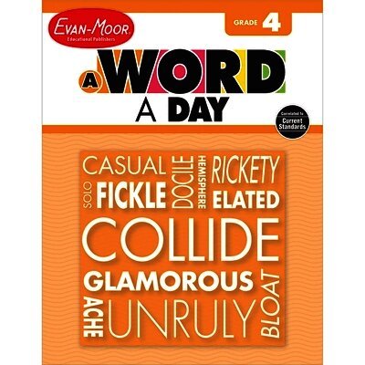 Evan-Moor Educational Publishers - A Word A Day Grade 4, Häftad