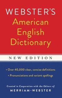 bokomslag Webster's American English Dictionary, New Edition