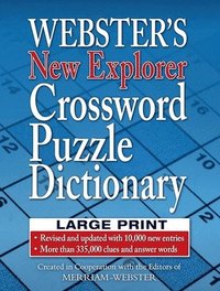 bokomslag Webster's New Explorer Crossword Puzzle Dictionary, Third Edition, Large Print Edition