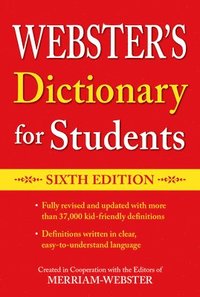 bokomslag Webster's Dictionary for Students, Sixth Edition