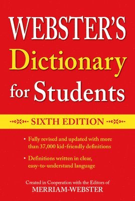 bokomslag Webster's Dictionary for Students, Sixth Edition