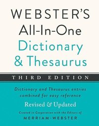 bokomslag Webster's All-In-One Dictionary and Thesaurus, Third Edition