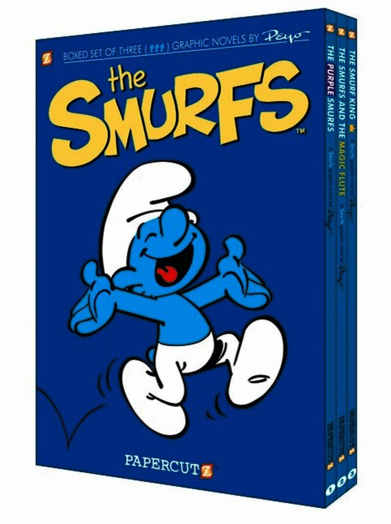 Smurfs Graphic Novels Boxed Set: Vol. #1-3