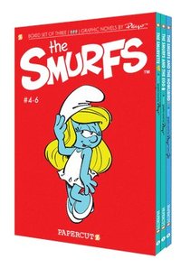 bokomslag The Smurfs Graphic Novels Boxed Set: Vol. #4-6