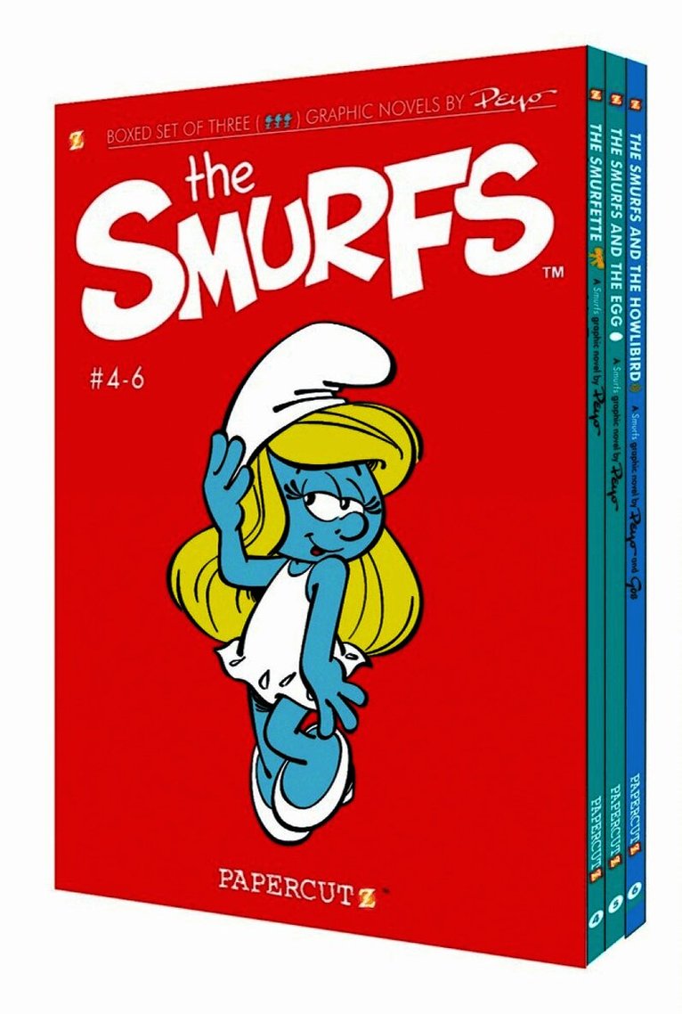 Smurfs Graphic Novels Boxed Set: Vol. #4-6