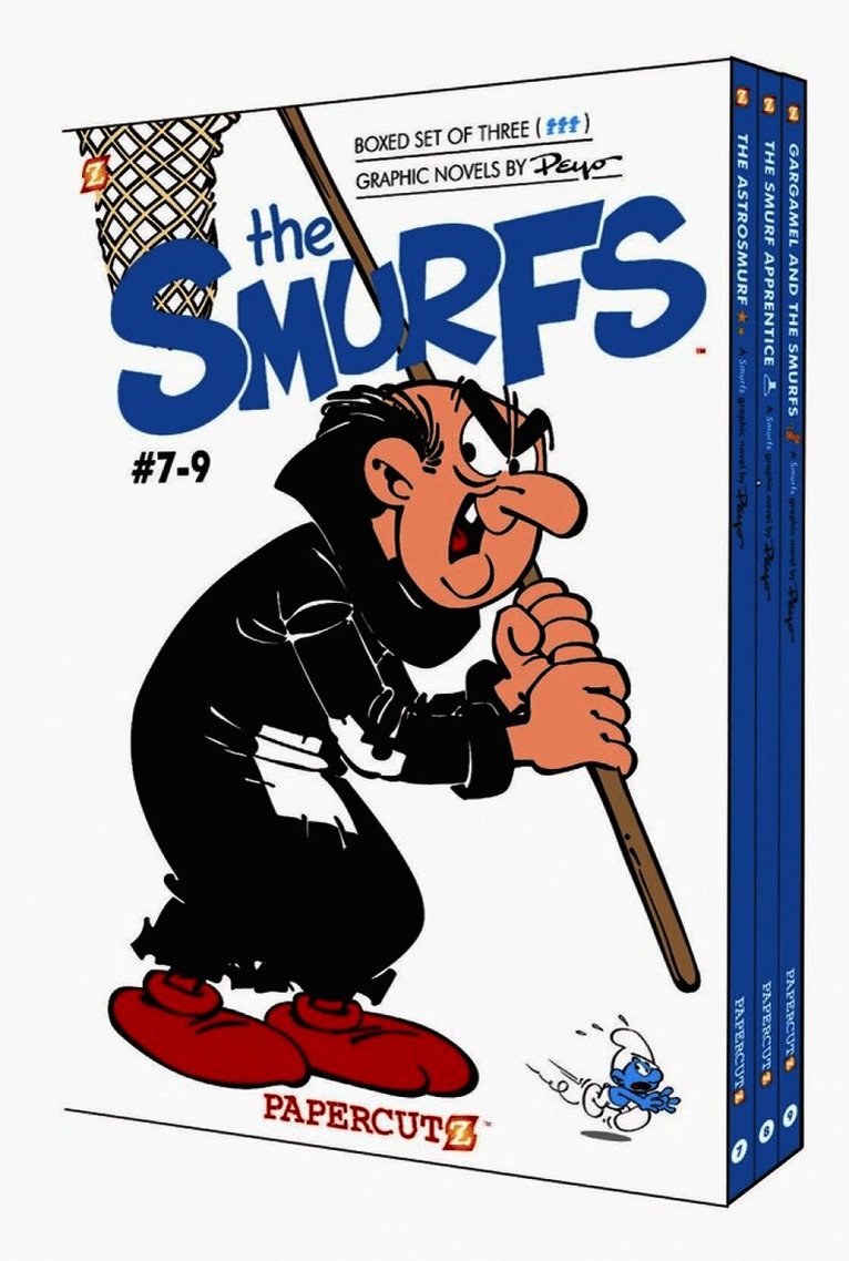 Smurfs Graphic Novels Boxed Set: Vol. #7-9