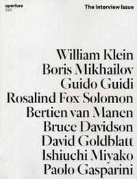 bokomslag Interview Issue: Aperture 220