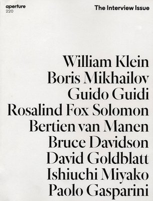 bokomslag Interview Issue: Aperture 220