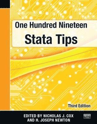 One Hundred Nineteen Stata Tips, Third Edition 1