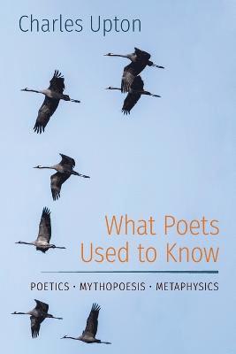Charles Upton - What Poets Used to Know, Häftad