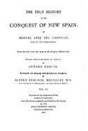 Bernal Diaz del Castillo - True History of the Conquest of New Spain, Volume 3, Inbunden
