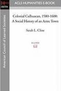 bokomslag Colonial Culhuacan, 1580-1600: A Social History of an Aztec Town