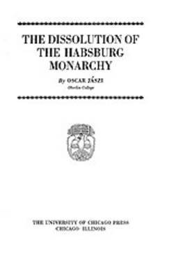 bokomslag Dissolution of the Habsburg Monarchy
