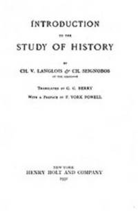 bokomslag Introduction to the Study of History