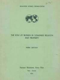 bokomslag Role of Women in Tonkinese Religion and Property