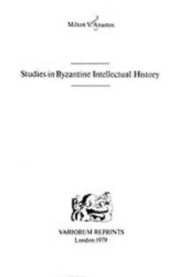 bokomslag Studies in Byzantine Intellectual History