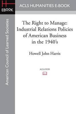 bokomslag Right to Manage