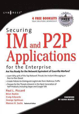 bokomslag Securing IM and P2P Applications for the Enterprise