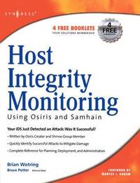 bokomslag Host Integrity Monitoring Using Osiris and Samhain