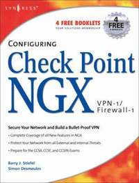 bokomslag Configuring Check Point NGX VPN-1/Firewall-1