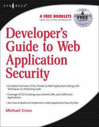 bokomslag Developer's Guide to Web Application Security