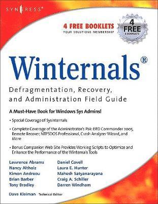 Winternals Defragmentation, Recovery, and Administration Field Guide 1