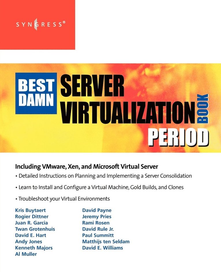 The Best Damn Server Virtualization Book Period 1