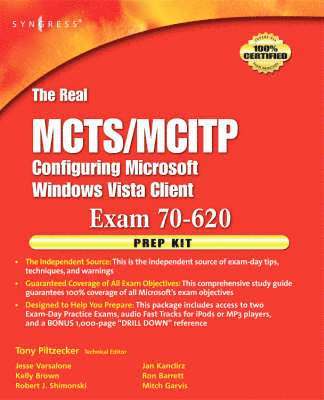 Anthony Piltzecker - The Real MCTS/MCITP Exam 70-620 Prep Kit, Häftad