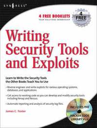 bokomslag Writing Security Tools and Exploits
