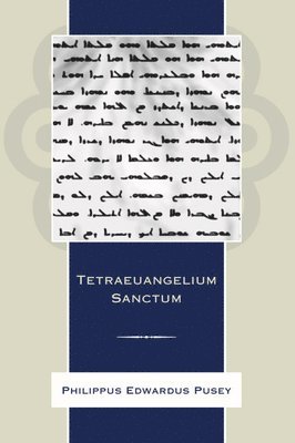 bokomslag Tetraeuangelium Sanctum