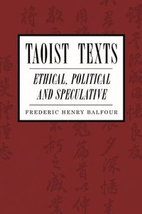 bokomslag Taoist Texts