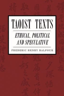 bokomslag Taoist Texts