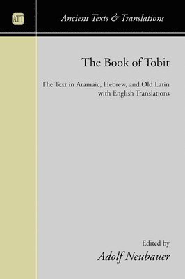 Adolf Neubauer - Book of Tobit, Häftad