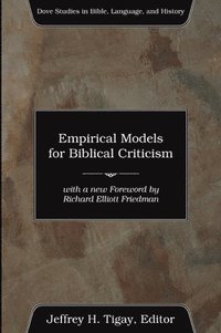 bokomslag Empirical Models for Biblical Criticism