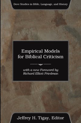 Empirical Models for Biblical Criticism 1