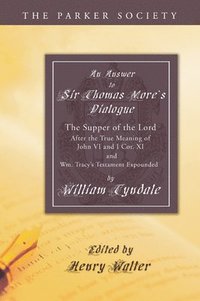 bokomslag Answer to Sir Thomas More's Dialogue