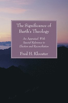 bokomslag Significance of Barth's Theology